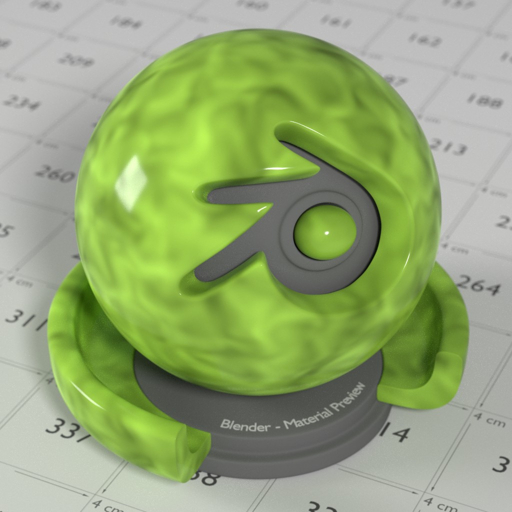 Guitar pick procedural material preview image 1