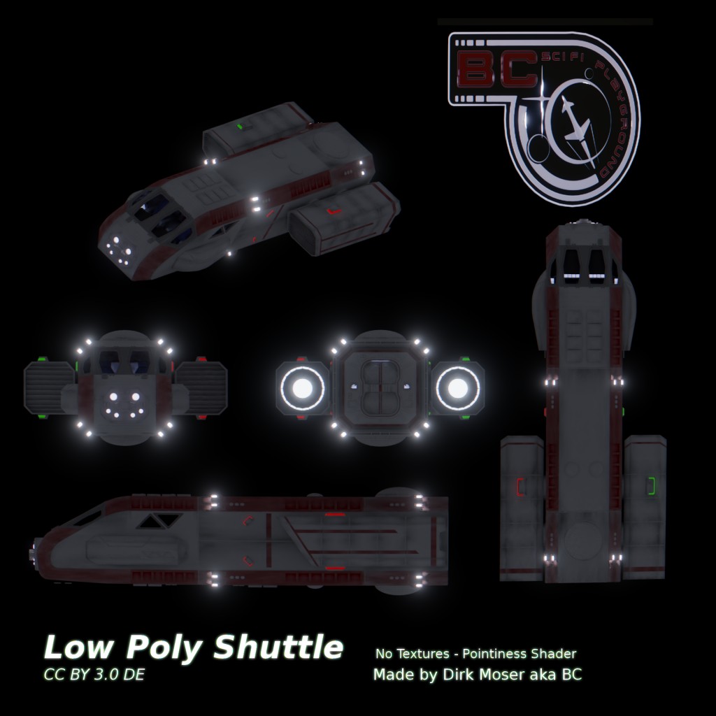 Scifi Shuttle preview image 1