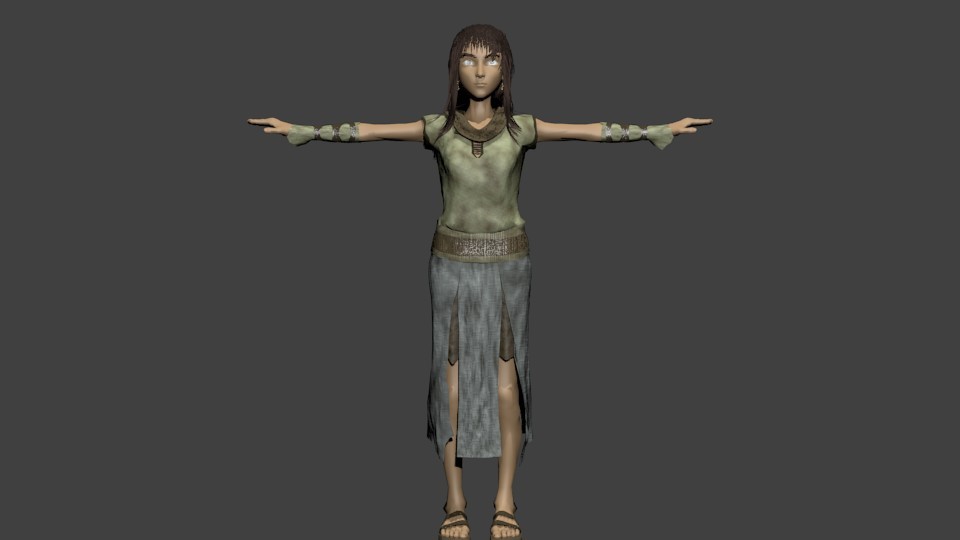 Poor Young Woman preview image 1