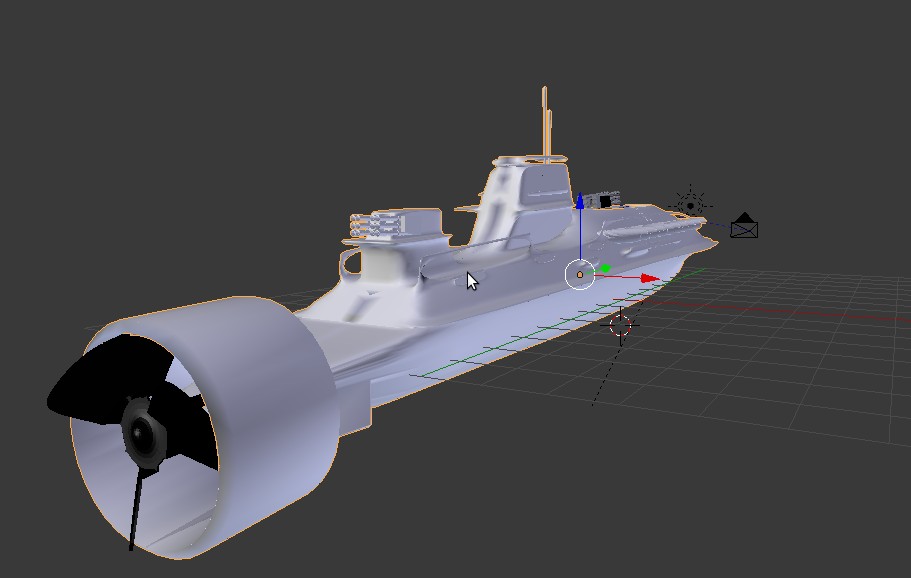 White Submarine preview image 2