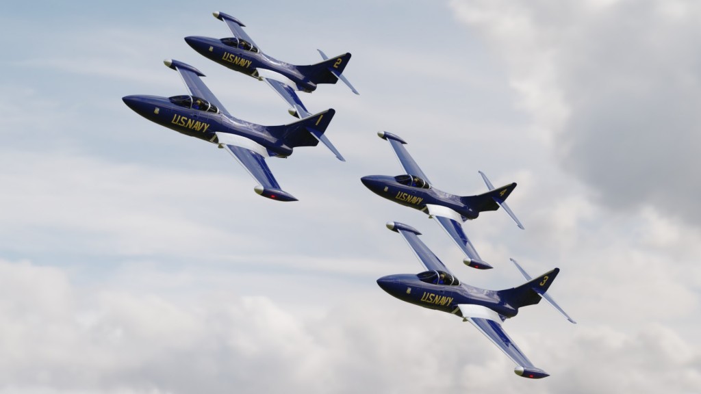 Blue Angles F9F-5 Panther preview image 2