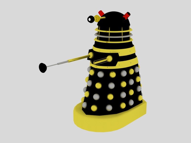Black Dalek Leader preview image 1