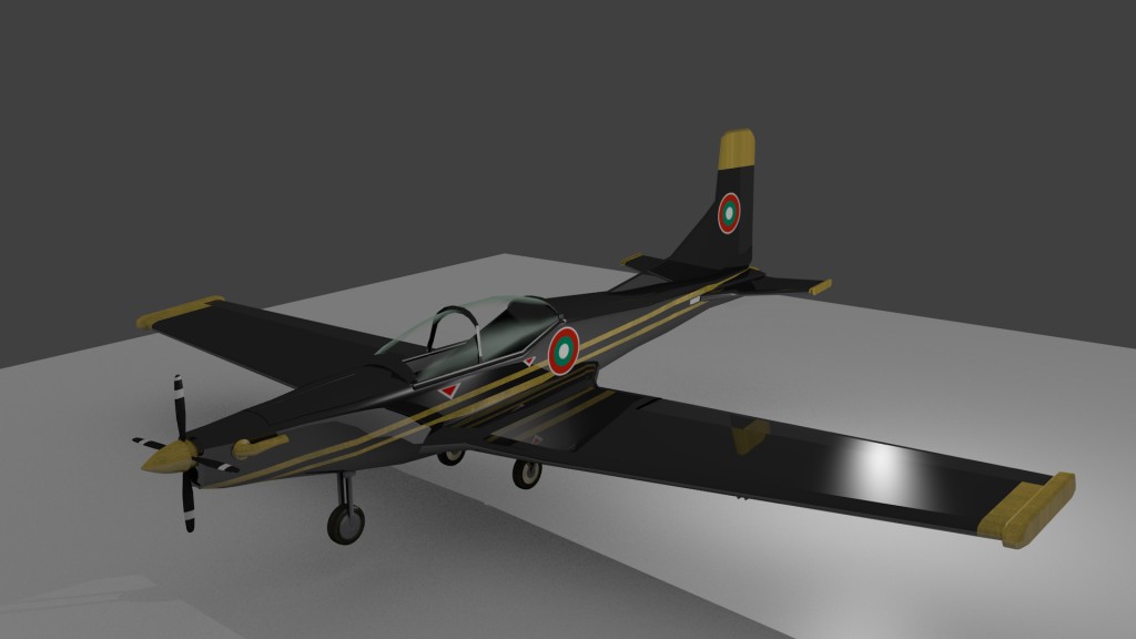PC-9 Pilatus Plane preview image 1