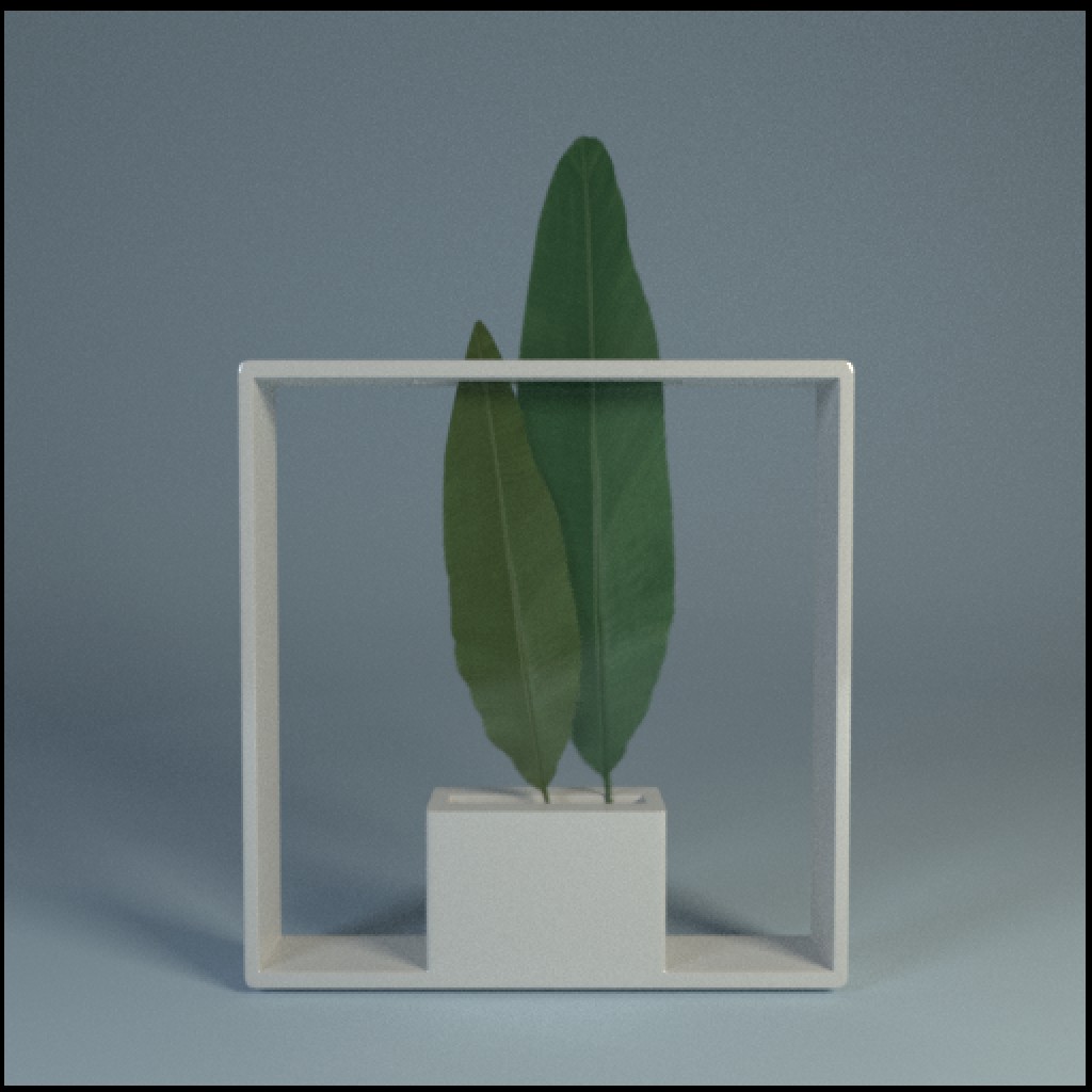 Italian Design Vase + Flower preview image 2