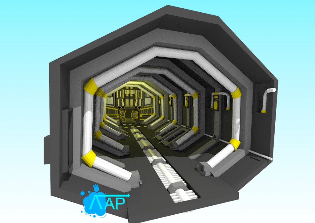 Corridor Sci-Fi preview image 1