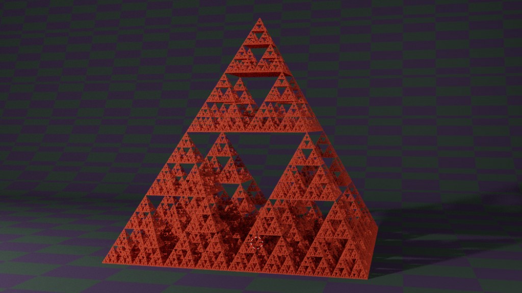 Sierpinski Gasket, Level Eight preview image 1