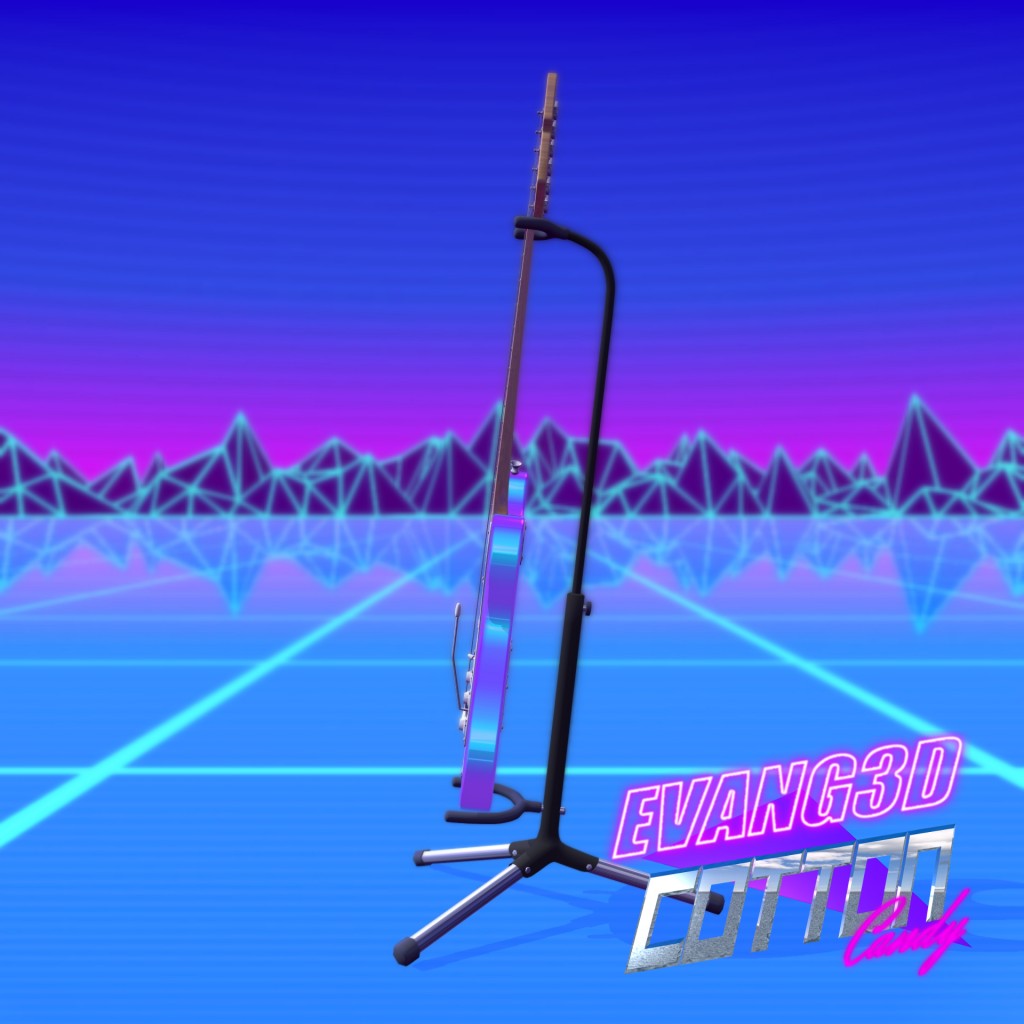 "Cotton Candy" 80's Electric Guitar preview image 2