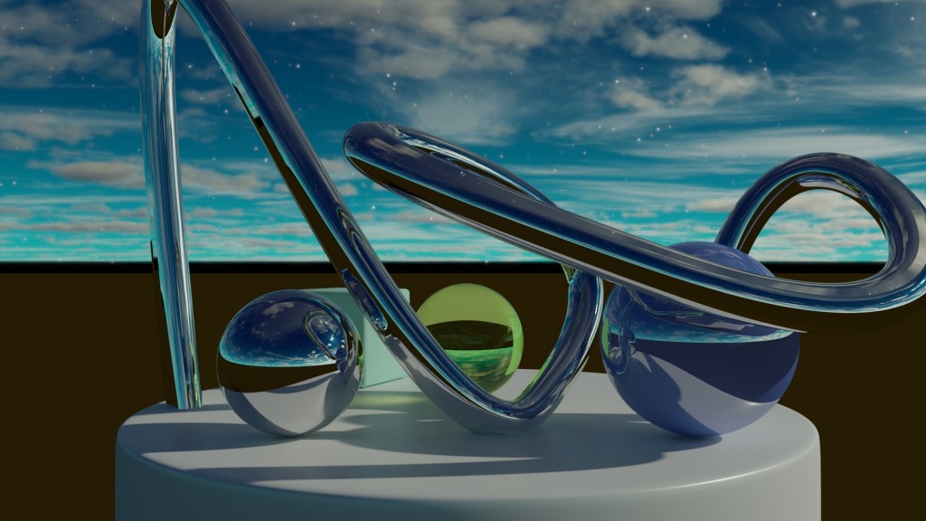 SciFi Sky Environment Texture HDR preview image 2