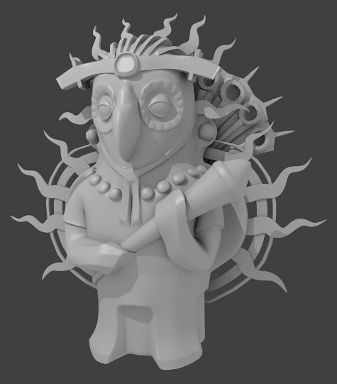 Aztec Statue 1 preview image 1