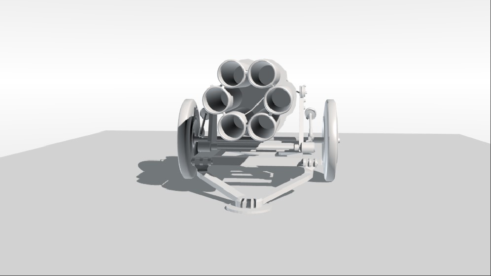 WW2 Nebelwerfer Screaming Mimi preview image 2