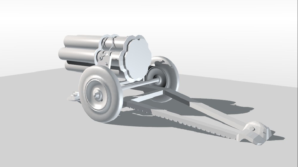 WW2 Nebelwerfer Screaming Mimi preview image 3