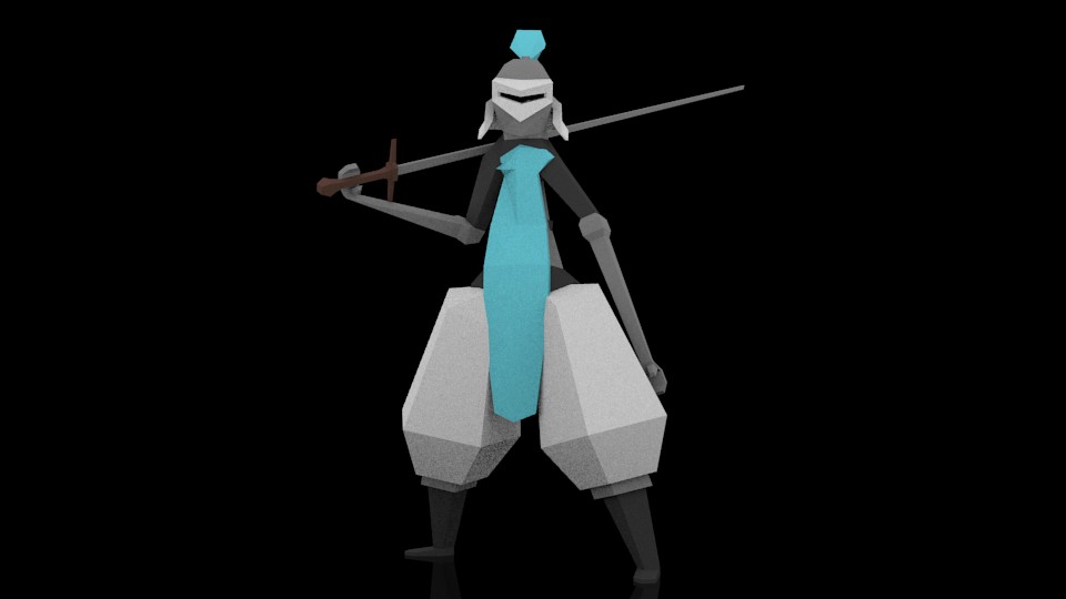 Light blue knight preview image 1