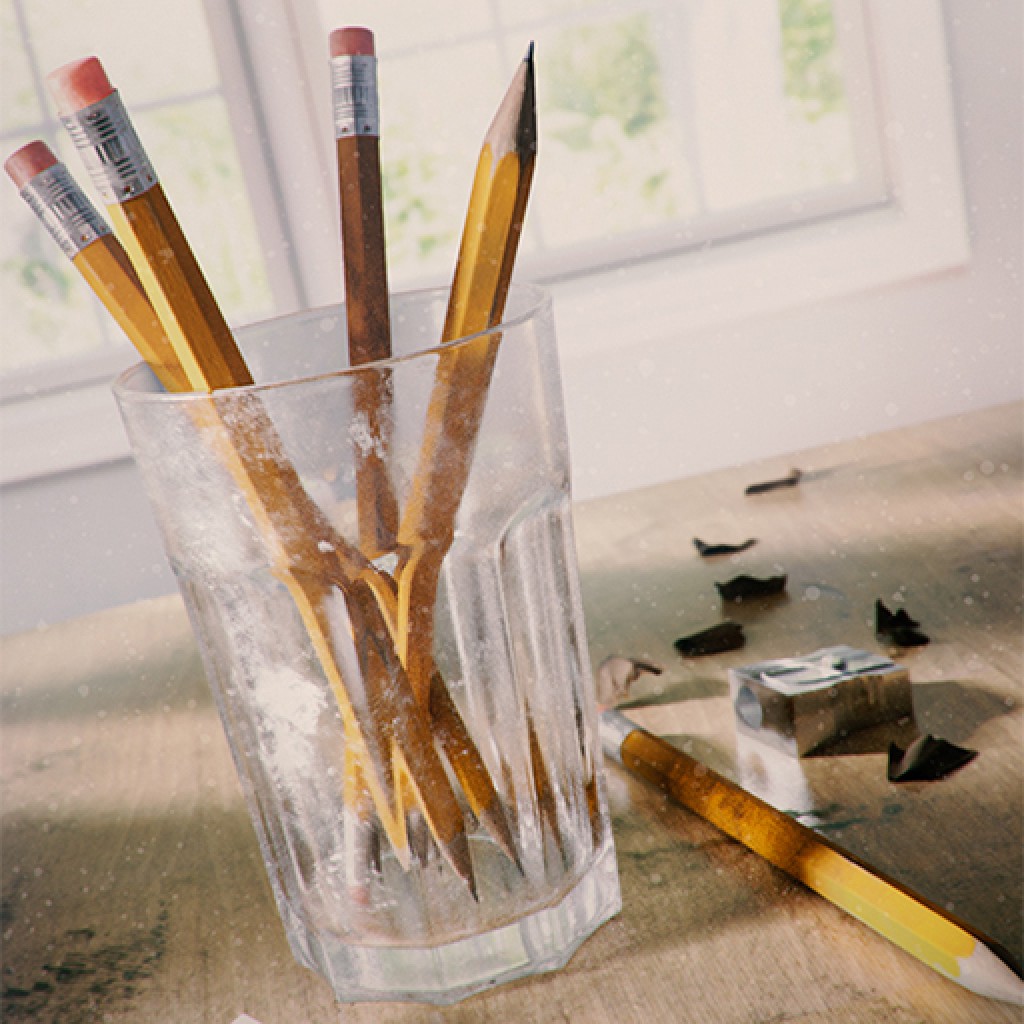 pen and pecilsharpener preview image 2