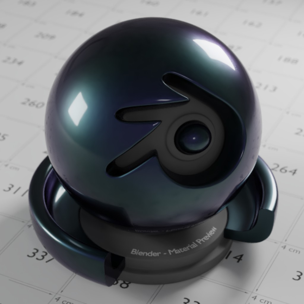 Realistic thin film iridescence preview image 5