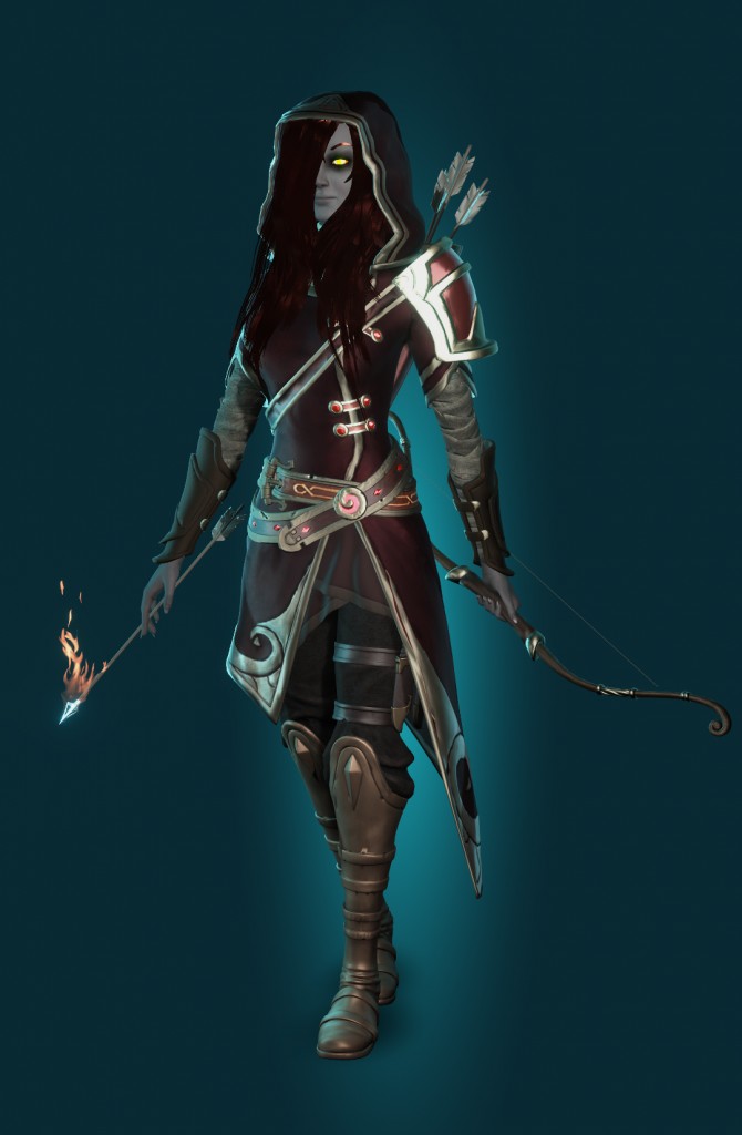 Drow Archer 2.8 EEVEE preview image 2