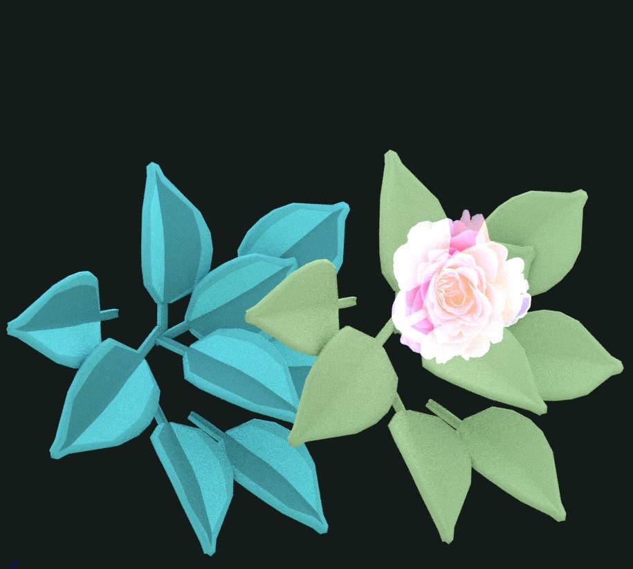 Park Scene Marble Vases Bench preview image 4