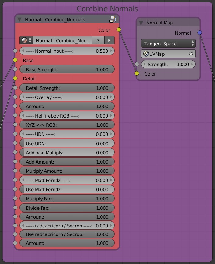 Combine Normals Node Group preview image 2