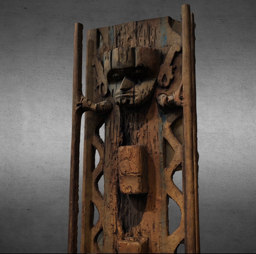 Ladder, Dayak People, Kalimantan preview image 1