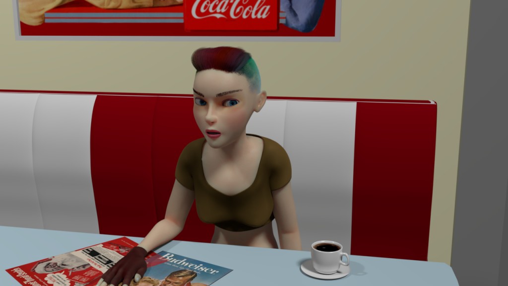 Girl model preview image 1