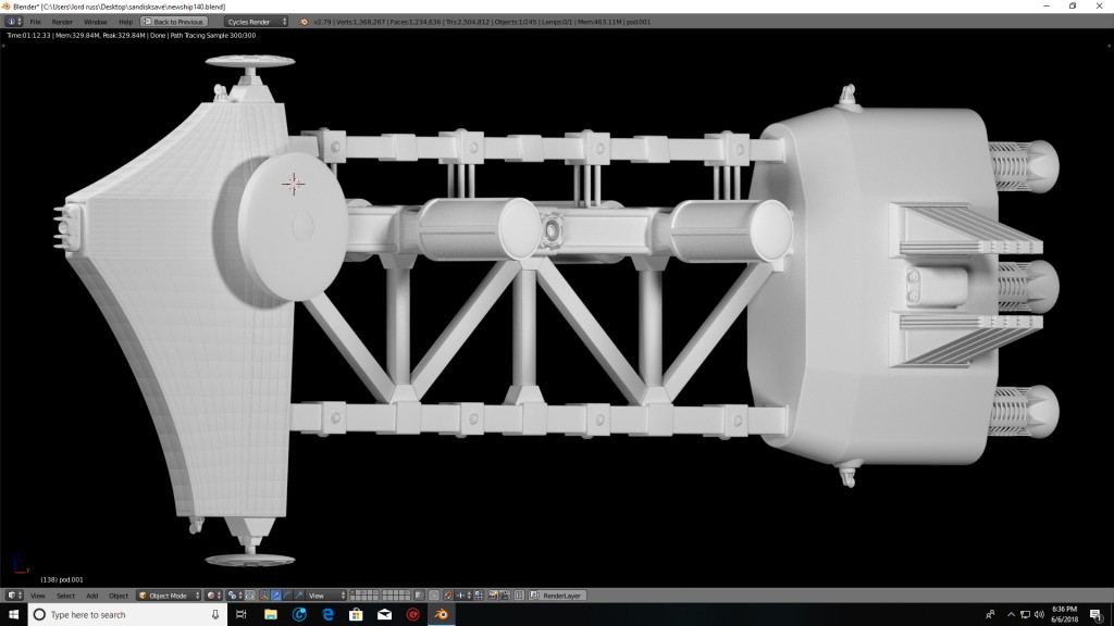 Generic Hard sf system freighter/transport. preview image 1