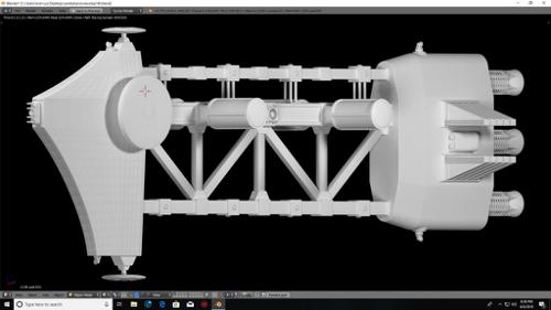Generic Hard sf system freighter/transport. preview image