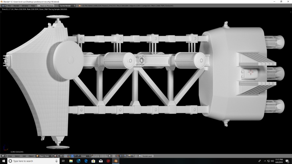 Generic Hard sf system freighter/transport. preview image 2