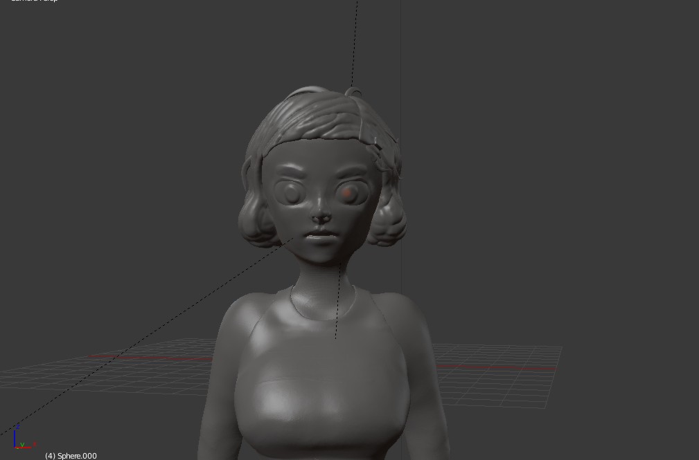 Girl in a shirt 'n skirt preview image 1