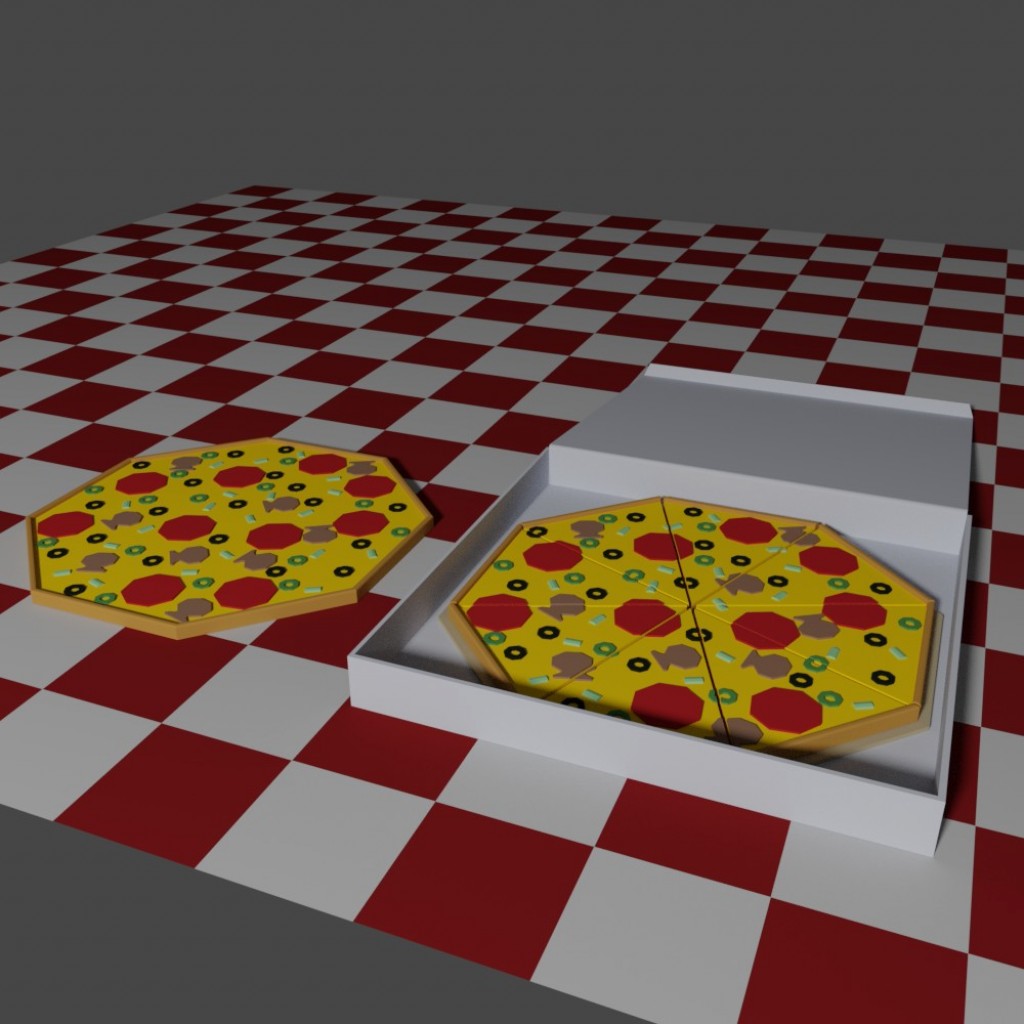 Low-Poly Pizza preview image 1