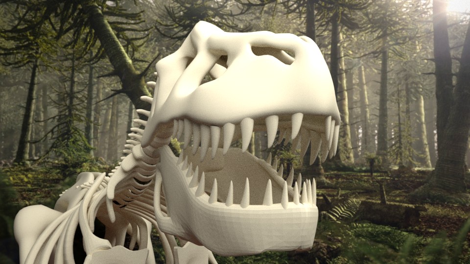 T-REX Dino TRex, Bones, Skeleton preview image 4