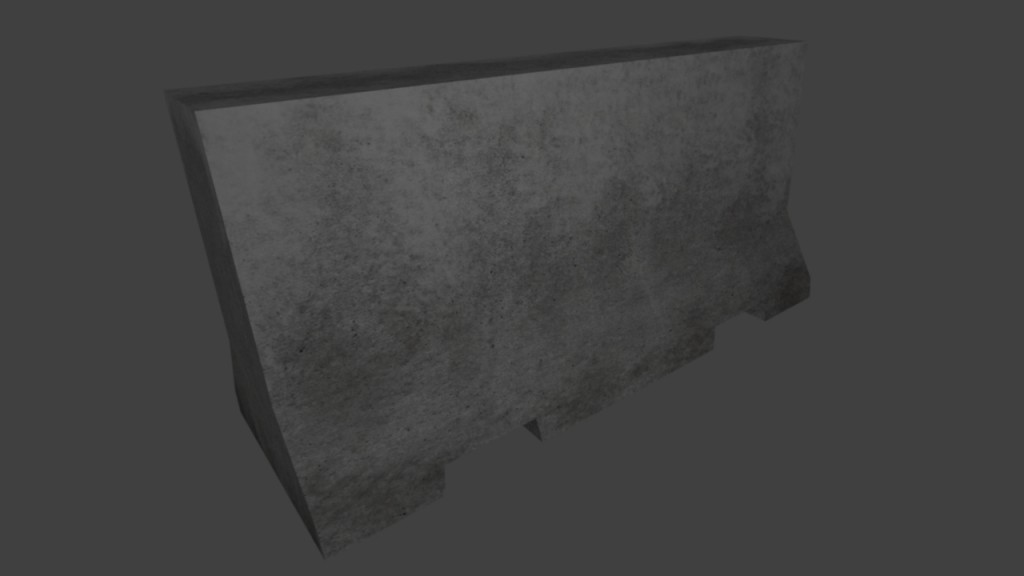 conctete barricade preview image 1