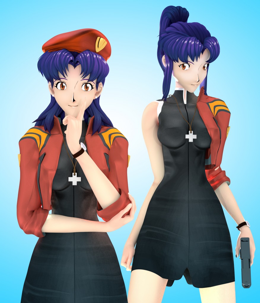 Misato Katsuragi from Evangelion preview image 1