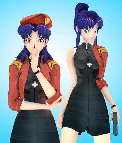 Misato Katsuragi from Evangelion preview image