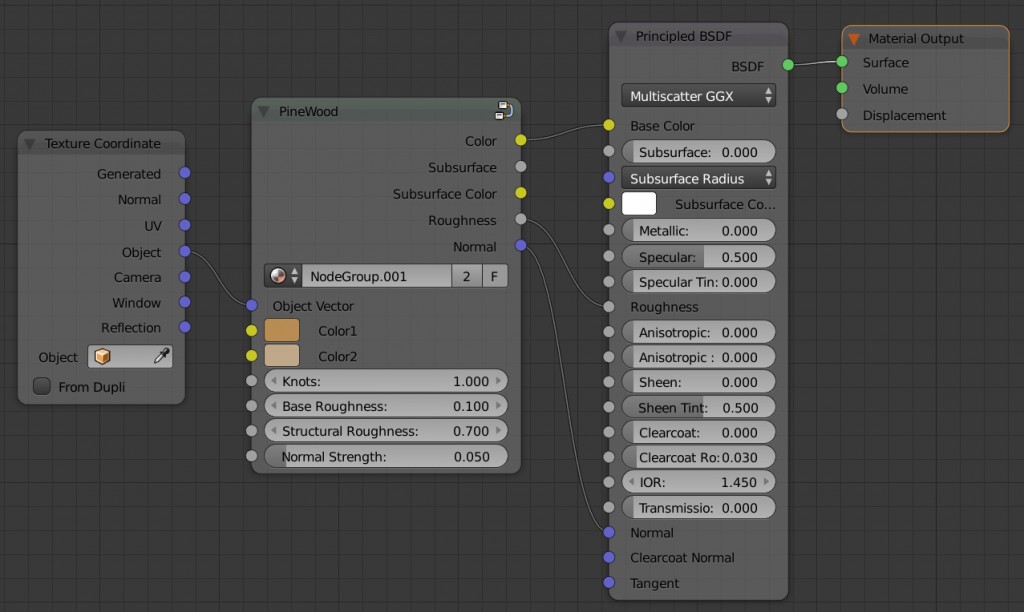 Procedural Pine Wood preview image 2