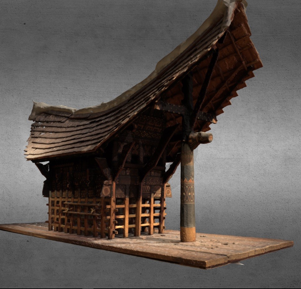 Model of Tongkonan preview image 1