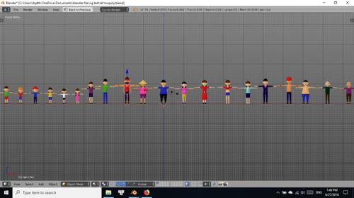 Lowpoly rigging preview image