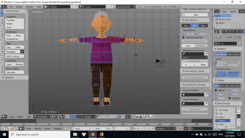 Lowpoly rigging preview image 4