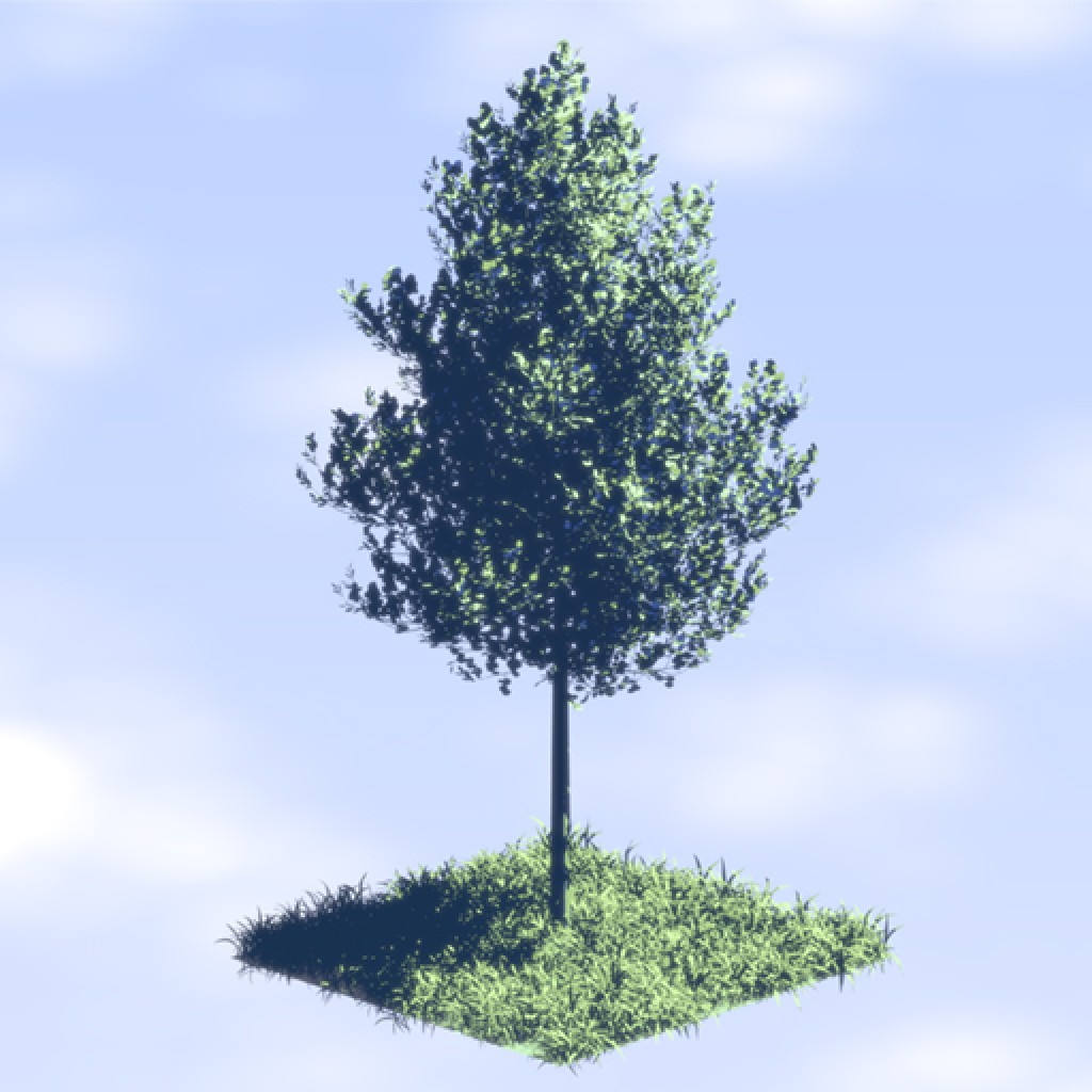 Non Photo Realistic Anime Tree preview image 1
