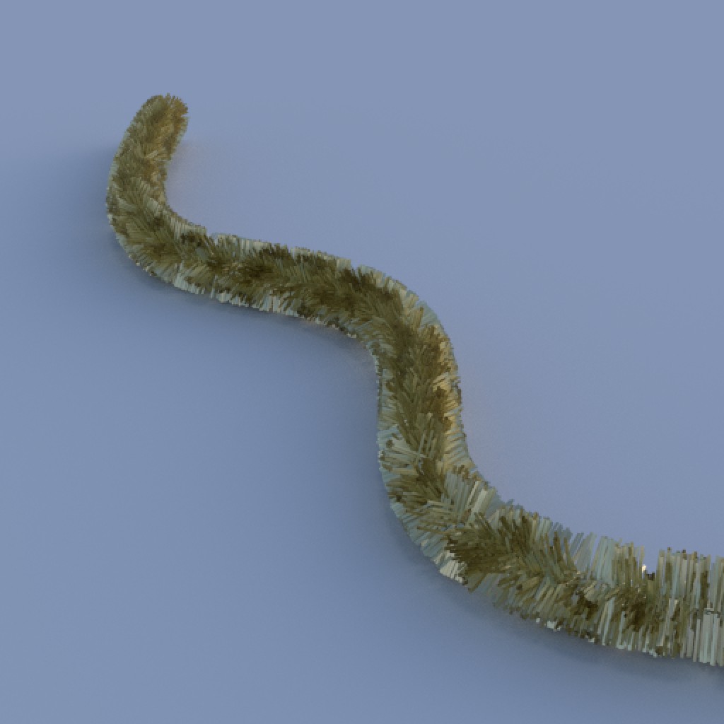 Dynamic Christmas Tinsel Garland preview image 1