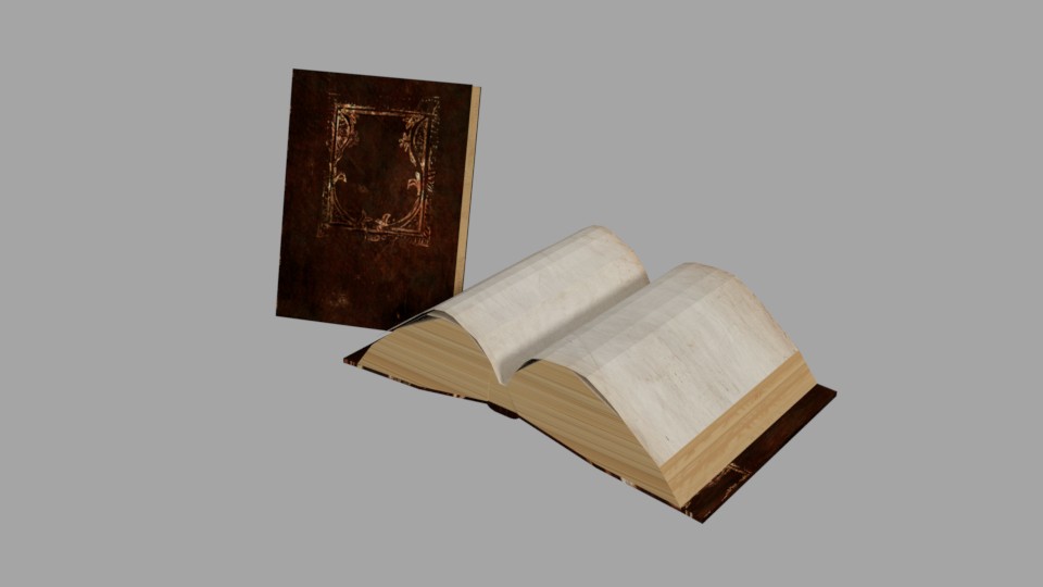 Low Poly books preview image 1