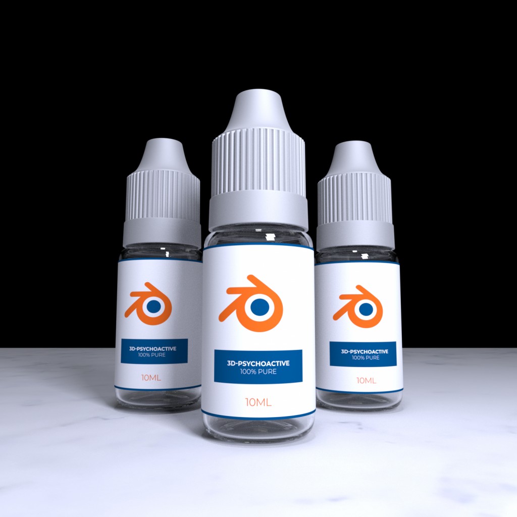 E-Liquid bottles - 3 scenes preview image 1