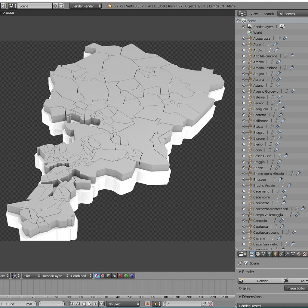 Tessin 3d model preview image 1