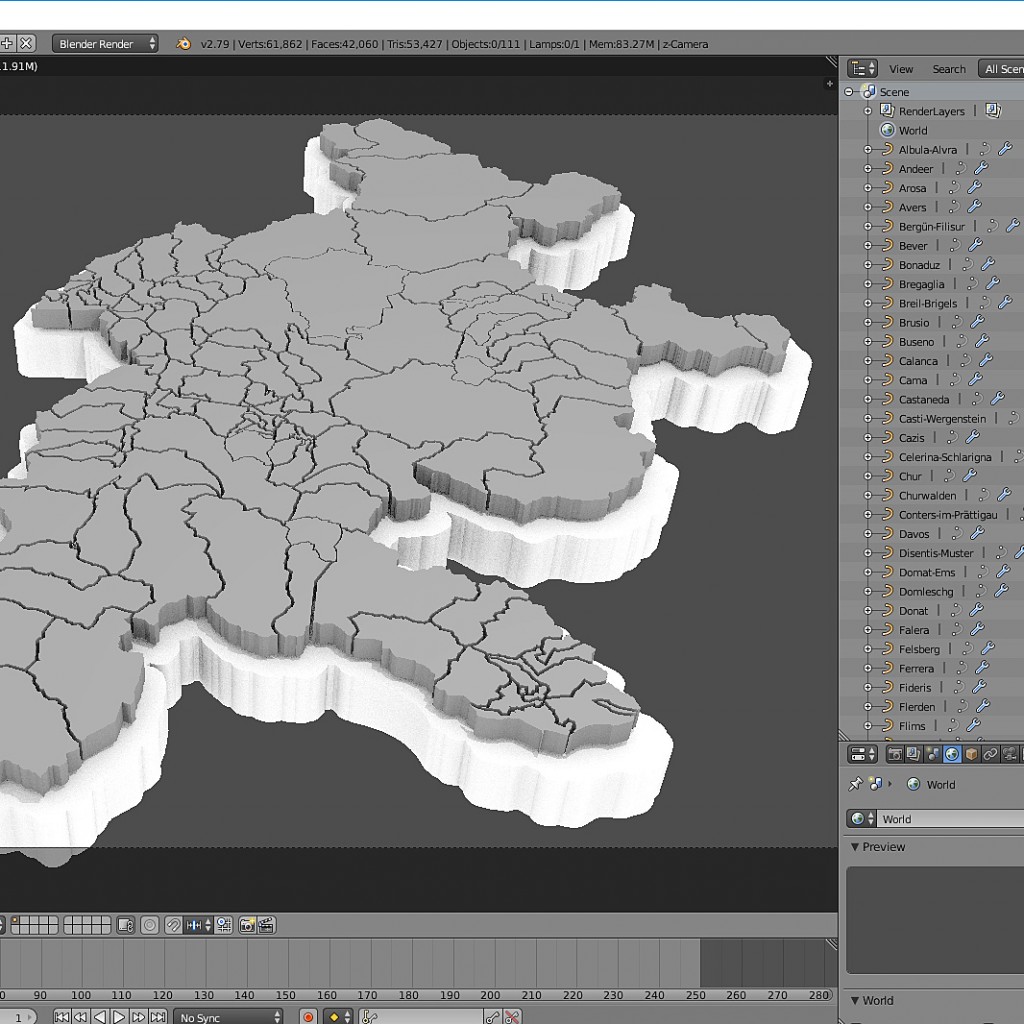 Grisons in 3D preview image 2