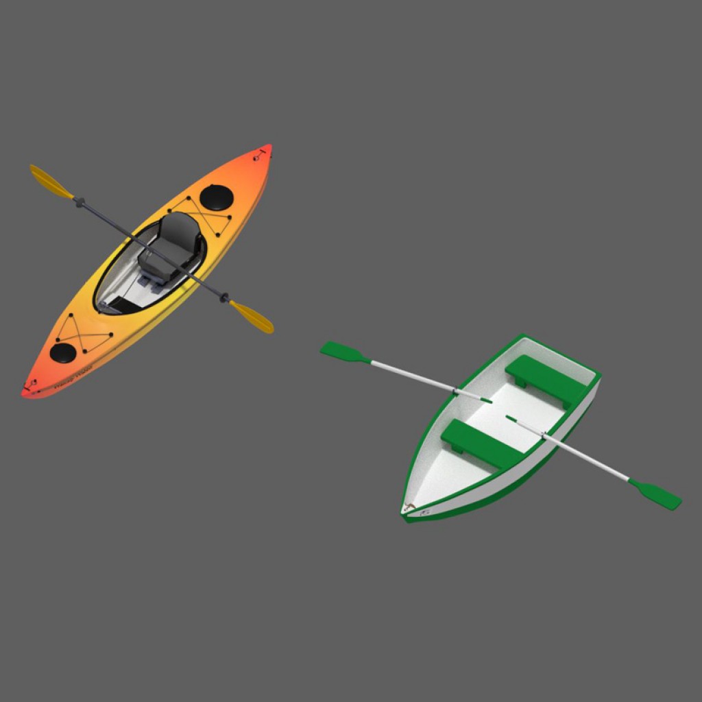 Kayak and Rowboat (Dinghy) preview image 1