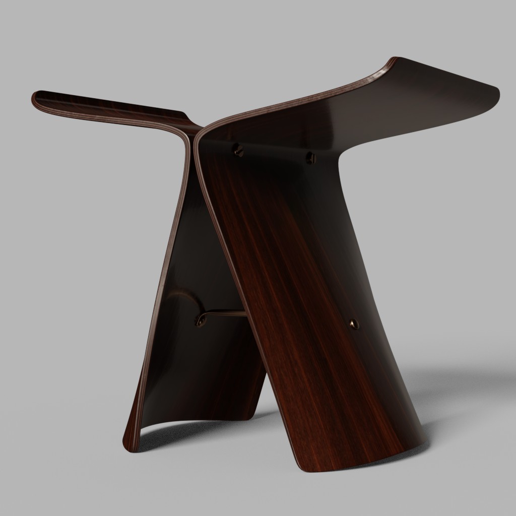 Butterfly stool preview image 3