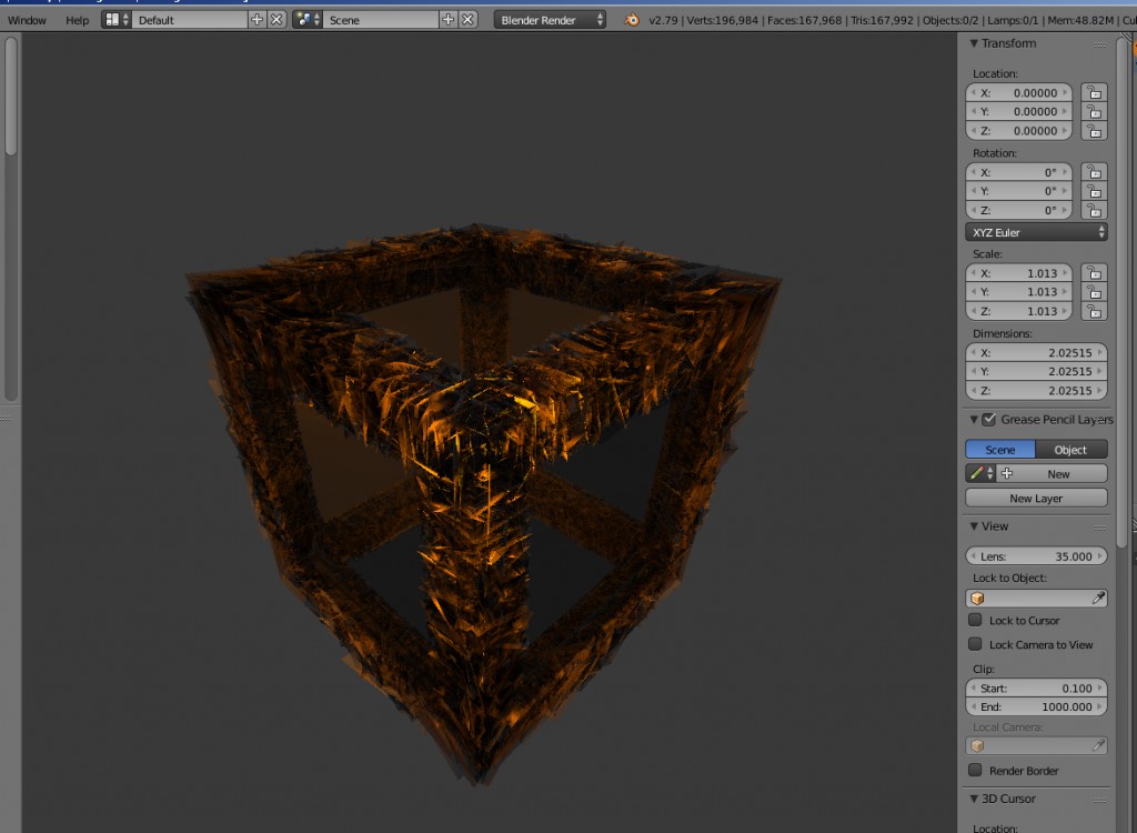 Burning Cube preview image 3