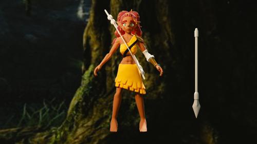 Sophia, the forest Warrior Princess preview image