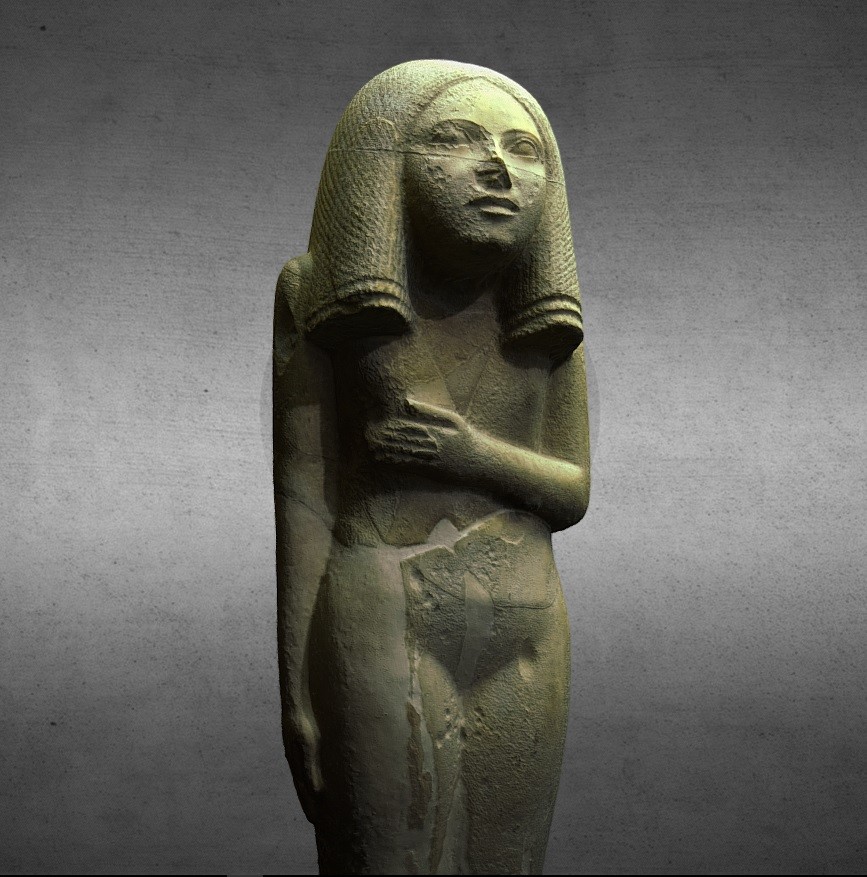 Statue of lady standing (Lady of Brussels) preview image 1