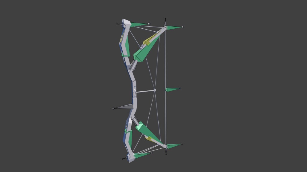 Low poly bow preview image 2