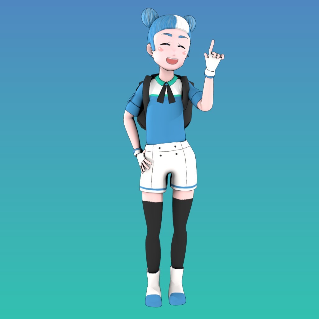 GochiRig compatible con godot engine y unity3D preview image 1