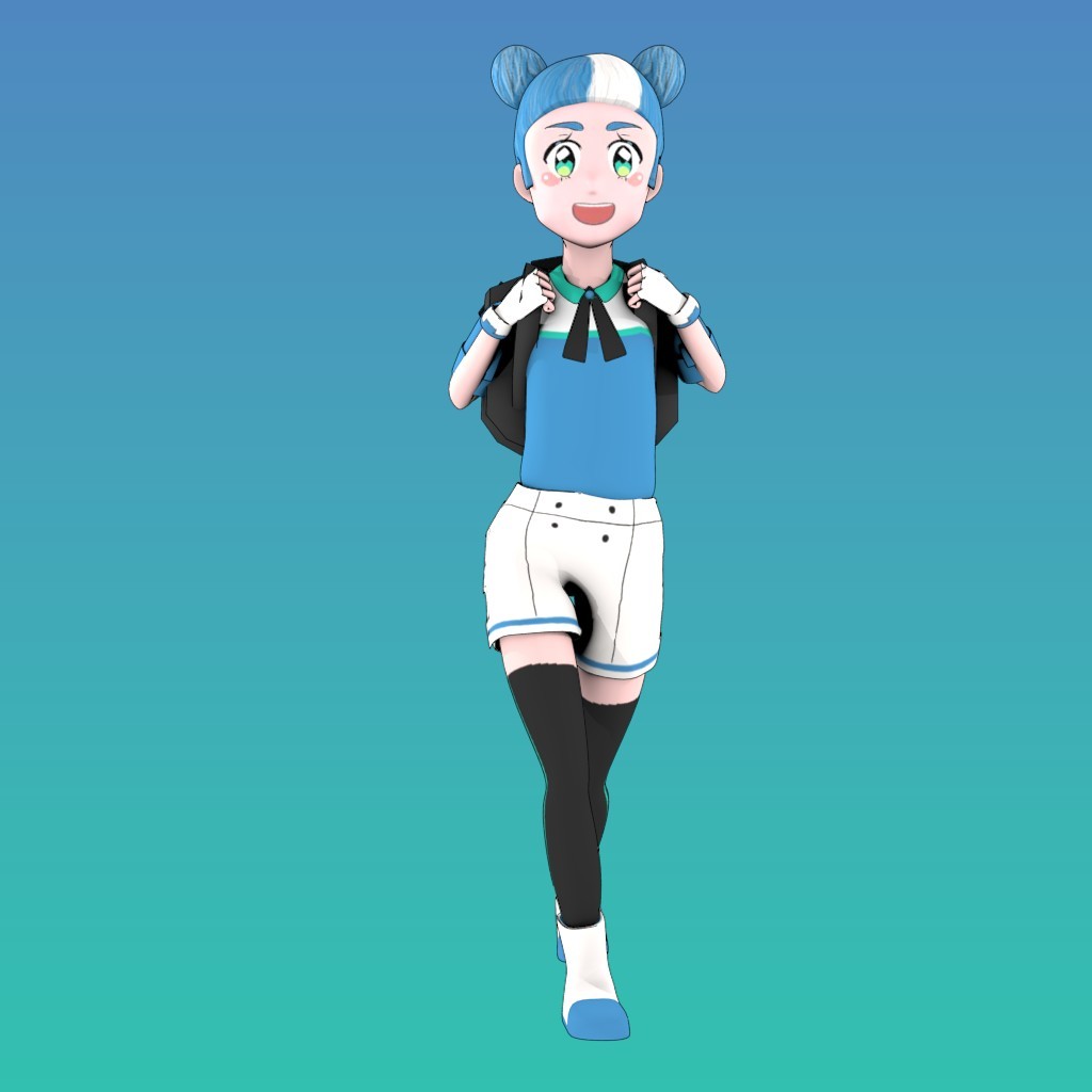 GochiRig compatible con godot engine y unity3D preview image 4